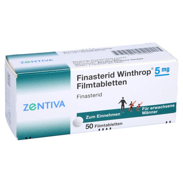 Finasterid Winthrop 5 mg Filmtabletten 50 St