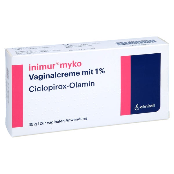 INIMUR myko Vaginalcre.m.1% Ciclop.Olamin 35 g