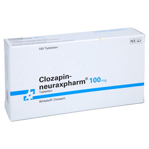 Clozapin-neuraxpharm 100 mg Tabletten 100 St