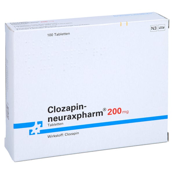 Clozapin-neuraxpharm 200 mg Tabletten 100 St