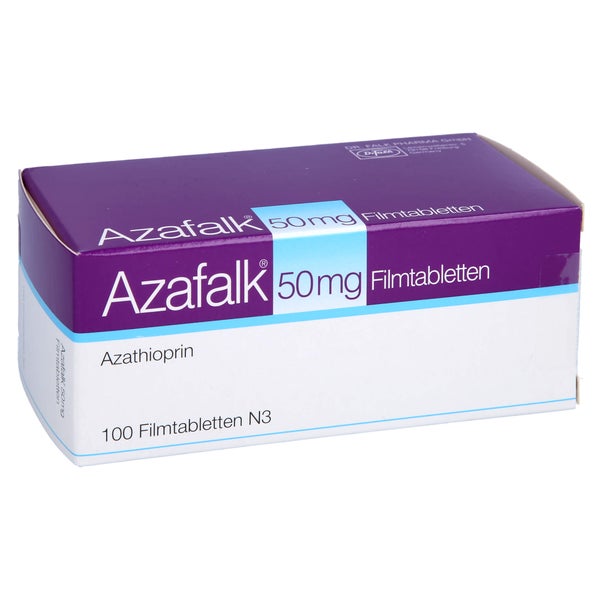Azafalk 50 mg Filmtabletten 100 St