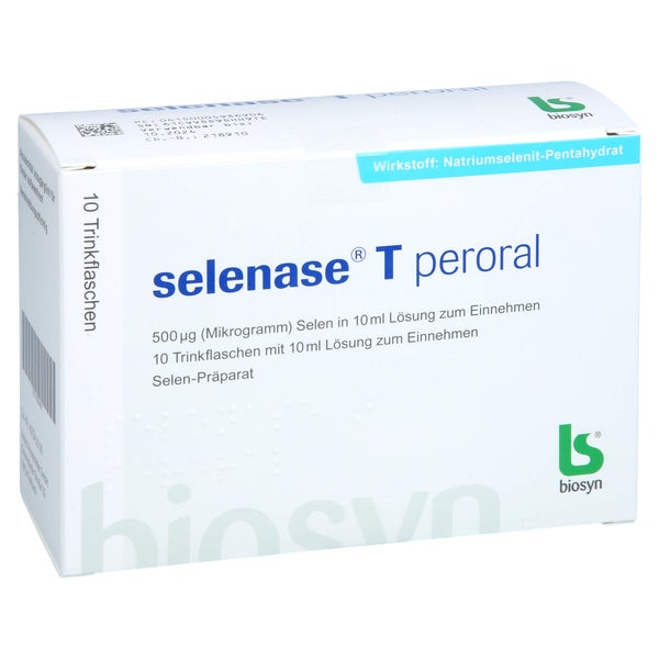 Selenase T Peroral Lösung zum Einnehmen 10X10 ml