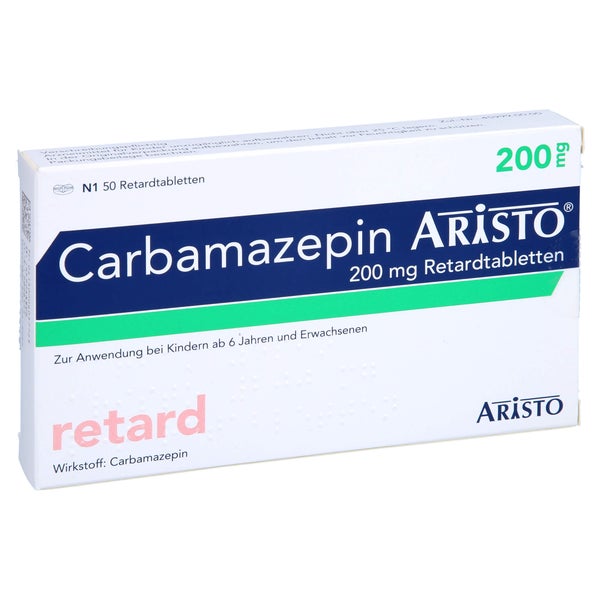 CARBAMAZEPIN Aristo 200 mg Retardtabletten 50 St