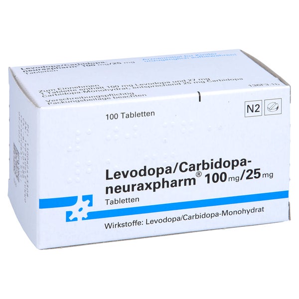 LEVODOPA/Carbidopa-neuraxpharm 100/25 mg Tabletten 100 St