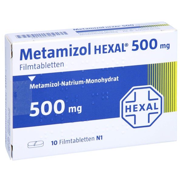 Metamizol Hexal 500 mg Filmtabletten 10 St