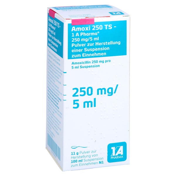 AMOXI 250 TS-1A Pharma 100 ml