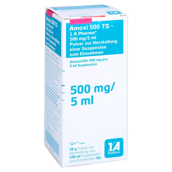 AMOXI 500 TS-1A Pharma 100 ml