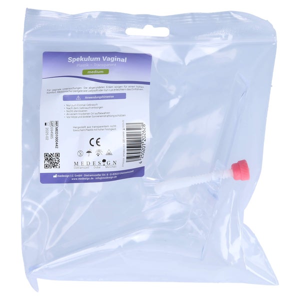 Vaginal Spekulum Einmal Plastik 1 St