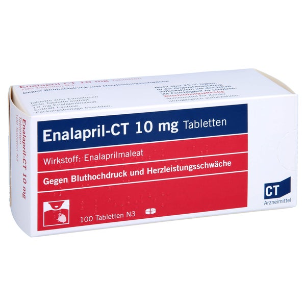 Enalapril-ct 10 mg Tabletten 100 St