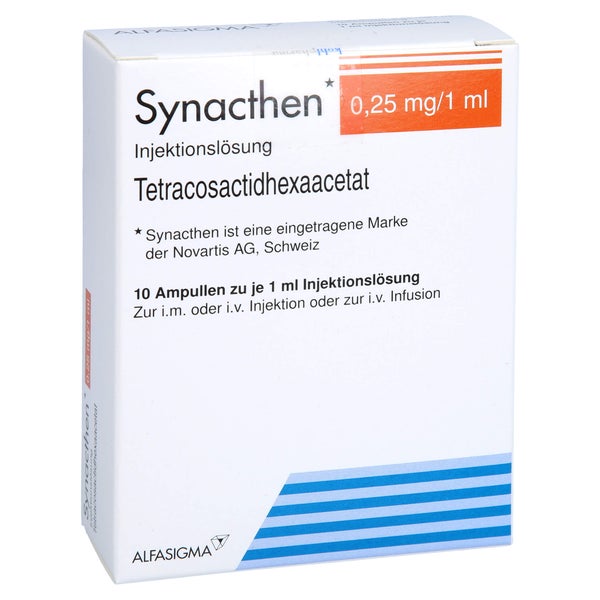 Synacthene Injektionslösung Ampullen 10X1 St