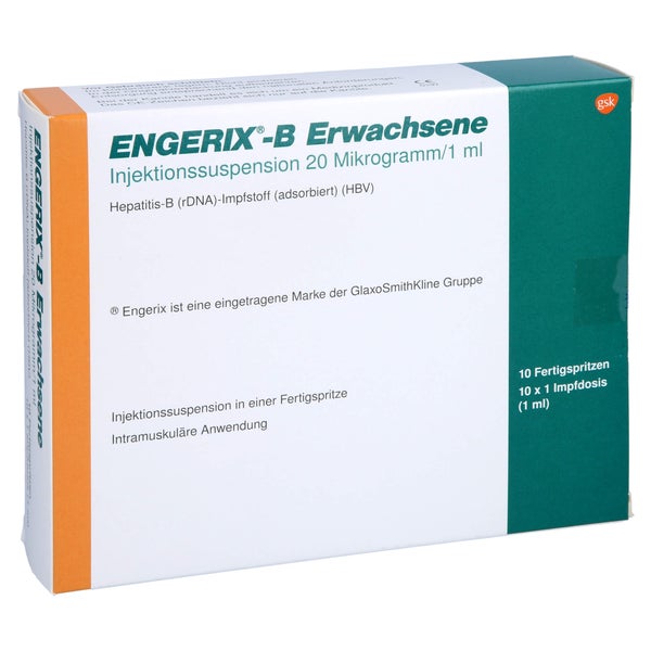 ENGERIX-B Erwachsene Inj.-Susp.i.e.Fertigspritze 10 St