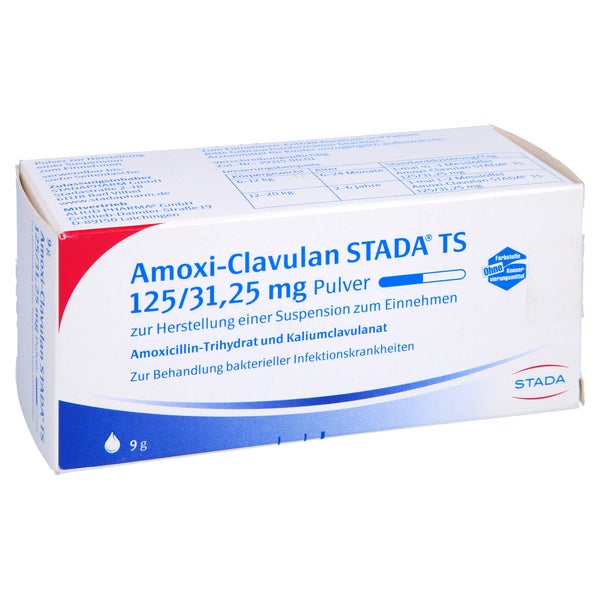 AMOXI-CLAVULAN STADA TS 125/31,25 mg Plv.Sus.-Hst. 100 ml