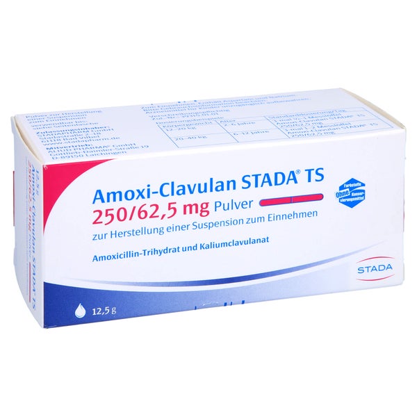 AMOXI-CLAVULAN STADA TS 250/62,5 mg Plv.Sus.-Hst. 100 ml