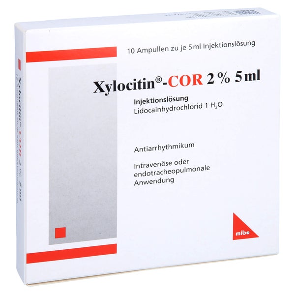 Xylocitin-cor 2% 5 ml Injektionslösung A 10X5 ml