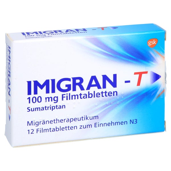 Imigran T 100 mg Filmtabletten 12 St