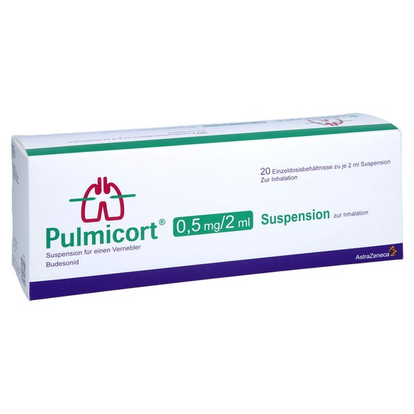 PULMICORT 0,5 mg/2 ml Suspension f.einen Vernebler 20X2 ml