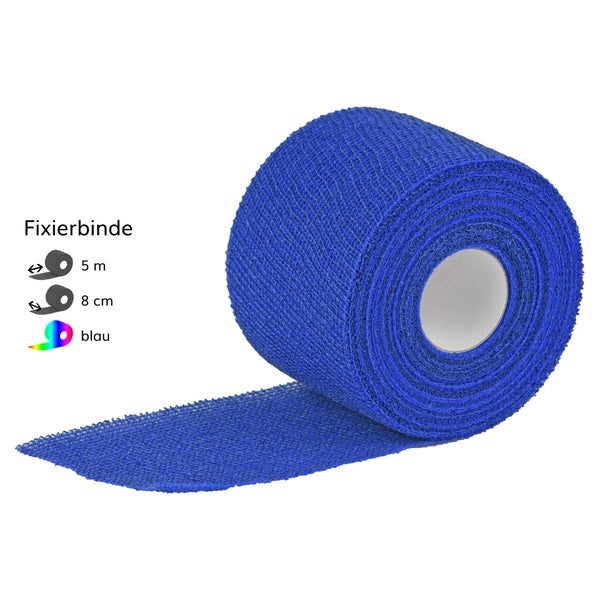 Urgolast Color Binde 8 cmx5 m blau 10 St