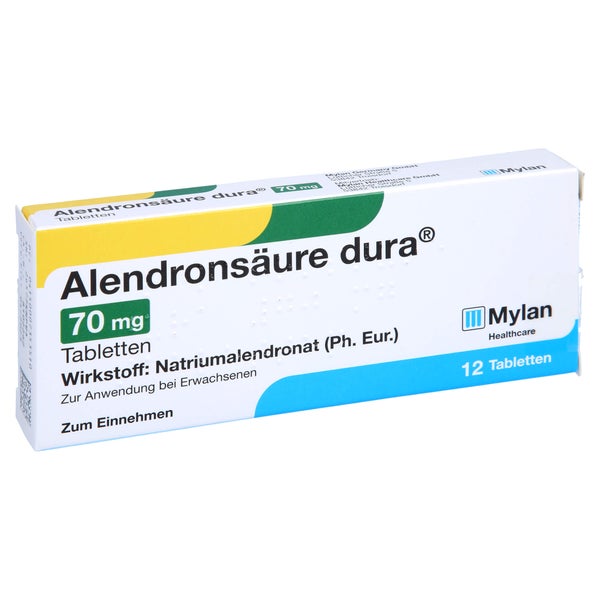 Alendronsäure dura 70 mg Tabletten 12 St