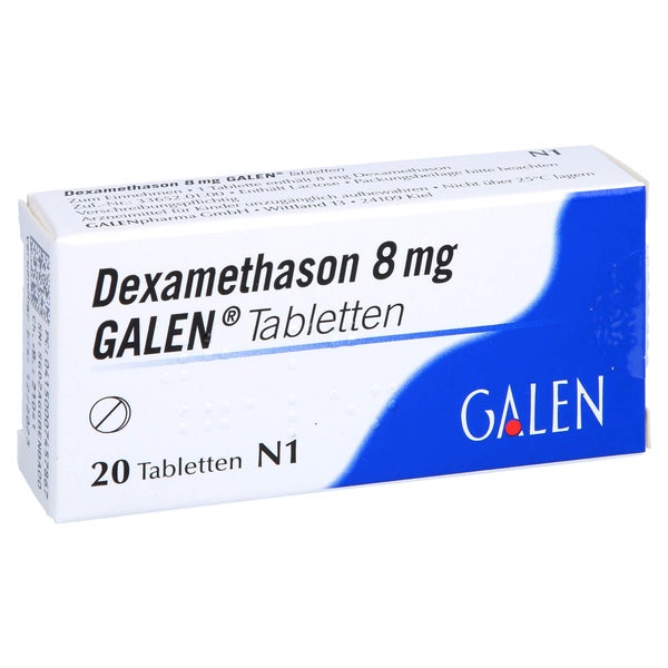 Dexamethason 8 mg GALEN Tabletten 20 St