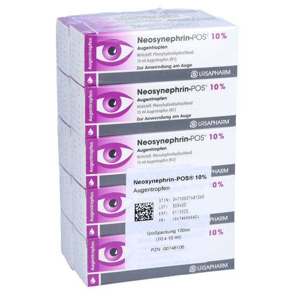 Neosynephrin POS 10% Augentropfen 10X10 ml
