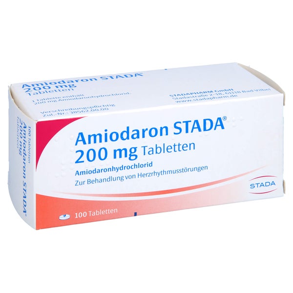 Amiodaron Stada 200 mg Tabletten 100 St