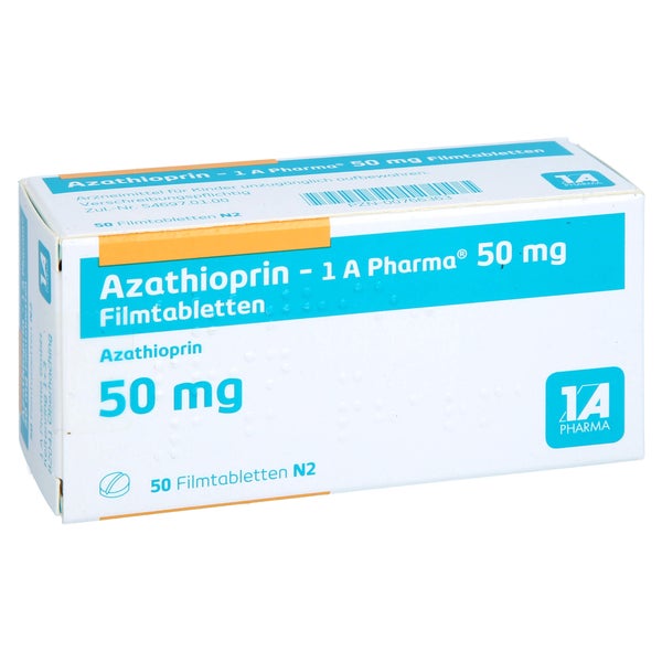 AZATHIOPRIN-1A Pharma 50 mg Filmtabletten 50 St