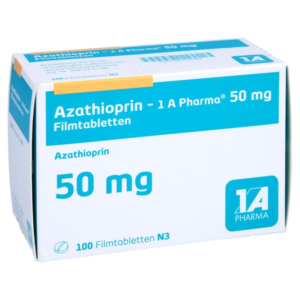 AZATHIOPRIN-1A Pharma 50 mg Filmtabletten 100 St