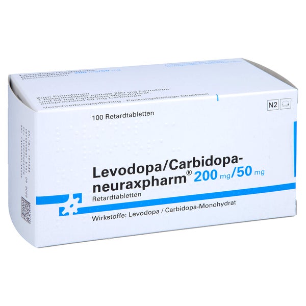 LEVODOPA/Carbidopa-neuraxpharm 200/50 mg Ret.-Tab. 100 St
