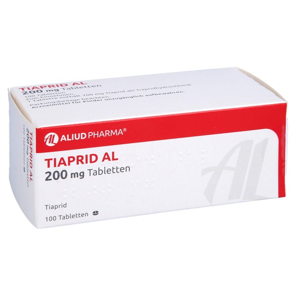 Tiaprid AL 200 mg Tabletten 100 St