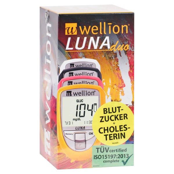 Wellion Lunaduo Bz-messg.set mg/dl pink 1 St