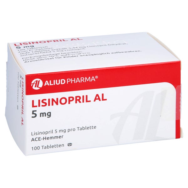 Lisinopril AL 5 mg Tabletten 100 St