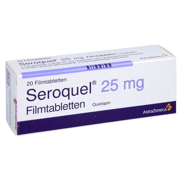 Seroquel 25 mg Filmtabletten 20 St
