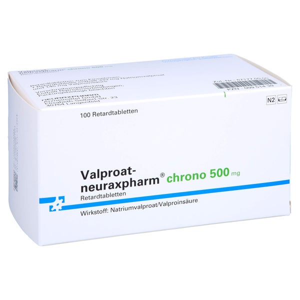 VALPROAT-neuraxpharm chrono 500 mg Retardtabletten 100 St