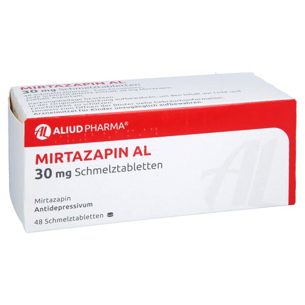 Mirtazapin AL 30 mg Schmelztabletten 48 St