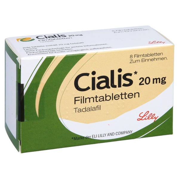 Cialis 20 mg Filmtabletten 8 St