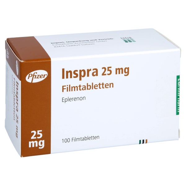 Inspra 25 mg Filmtabletten 100 St