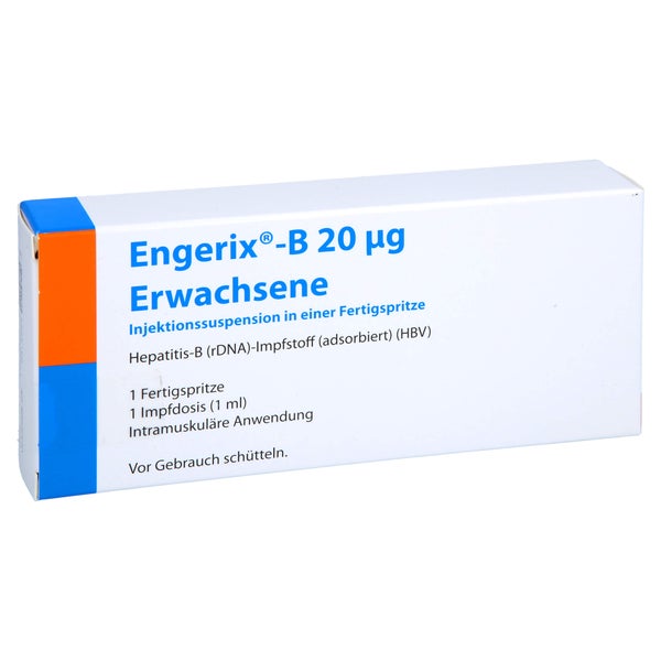 ENGERIX-B Erwachsene Inj.-Susp.i.e.Fertigspritze 1 St