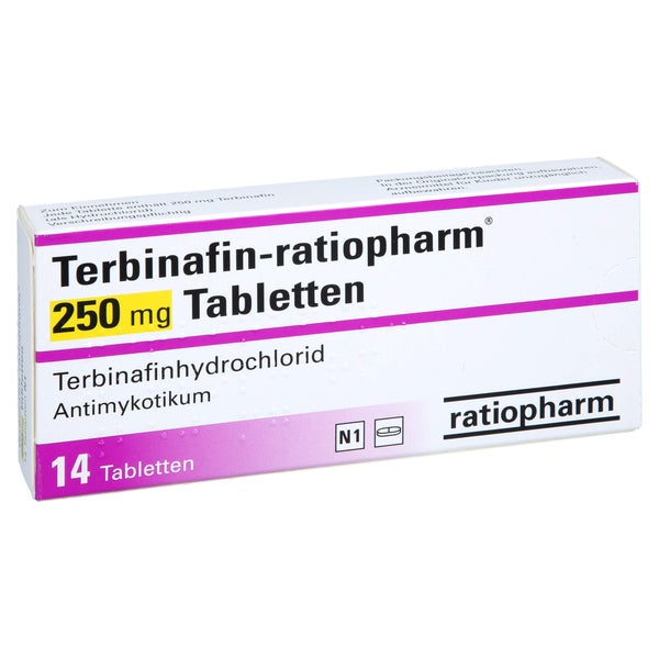 Terbinafin-ratiopharm 250 mg Tabletten 14 St