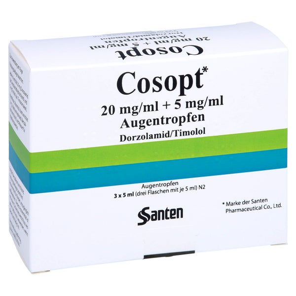 Cosopt Augentropfen 3X5 ml