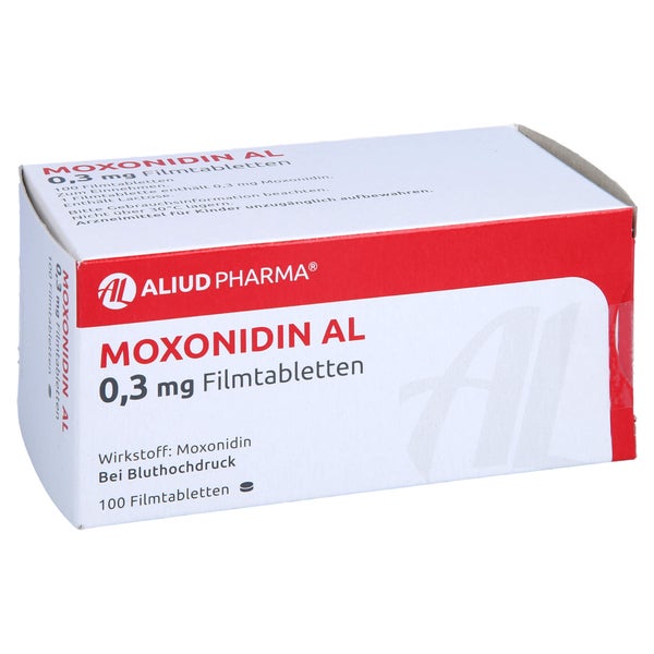 Moxonidin AL 0,3 mg Filmtabletten 100 St