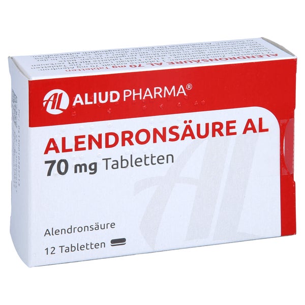 Alendronsäure AL 70 mg Tabletten 12 St