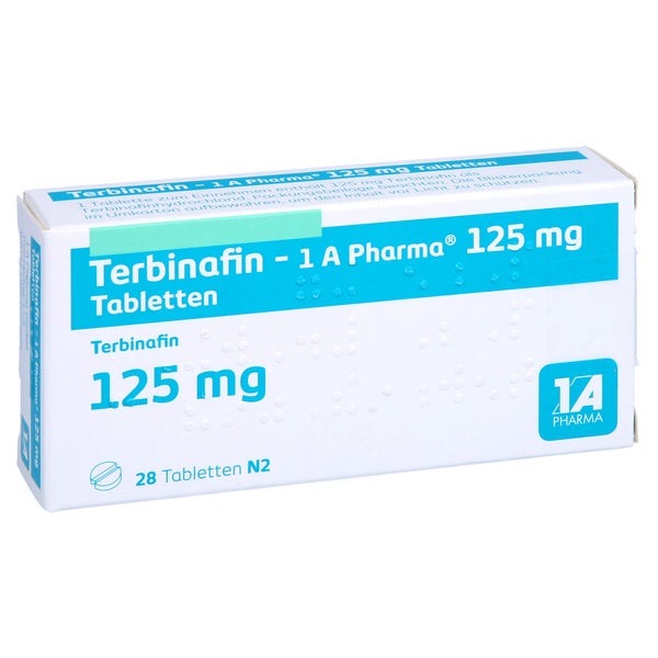 Terbinafin-1a Pharma 125 mg Tabletten 28 St