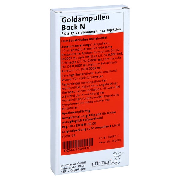 Goldampullen Bock N Ampullen 10 St