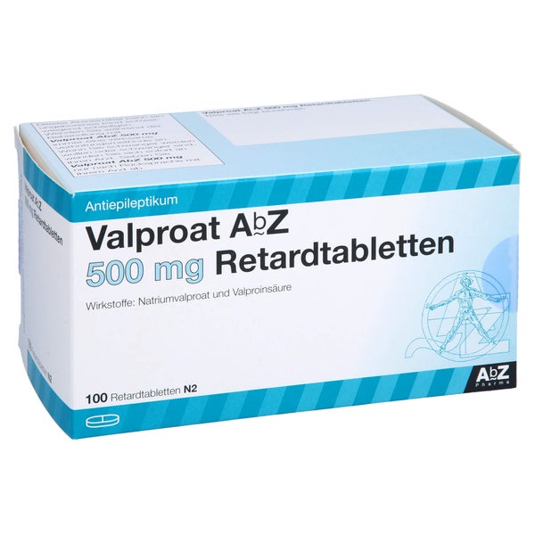 Valproat AbZ 500 mg Retardtabletten 100 St