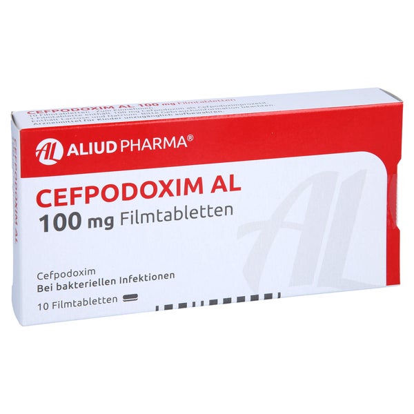 Cefpodoxim AL 100 mg Filmtabletten 10 St