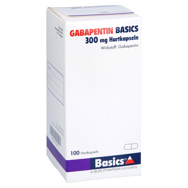 Gabapentin Basics 300 mg Hartkapseln 100 St