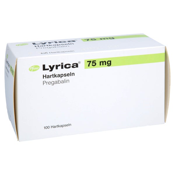Lyrica 75 mg Hartkapseln 100 St