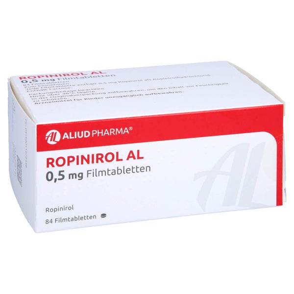 Ropinirol AL 0,5 mg Filmtabletten 84 St