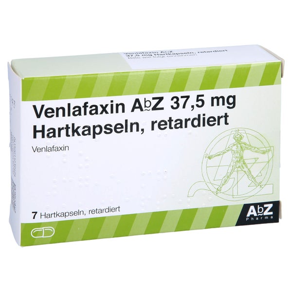 VENLAFAXIN AbZ 37,5 mg Hartkapseln retardiert 7 St