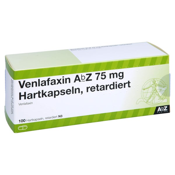 VENLAFAXIN AbZ 75 mg Hartkapseln retardiert 100 St